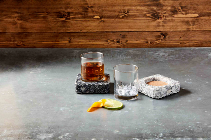 Glass & Chilling Stone Set - Madison's Niche