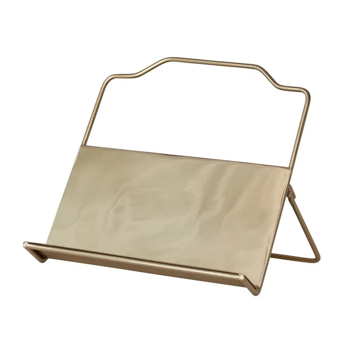 Gold Finish Book Holder - Madison's Niche