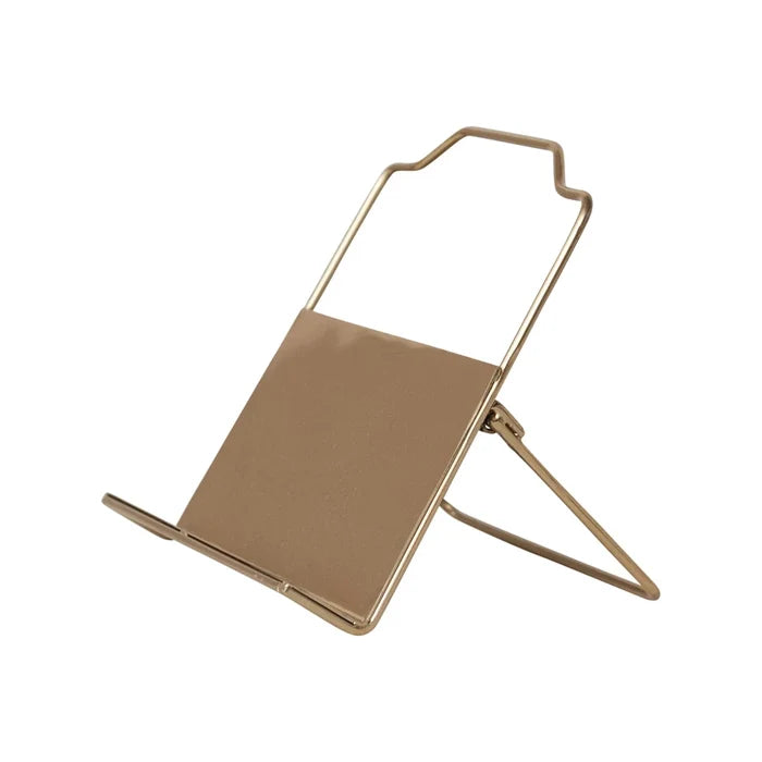 Gold Finish Book Holder - Madison's Niche