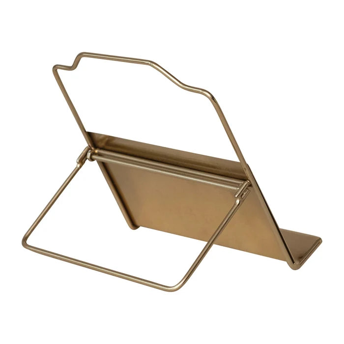 Gold Finish Book Holder - Madison's Niche