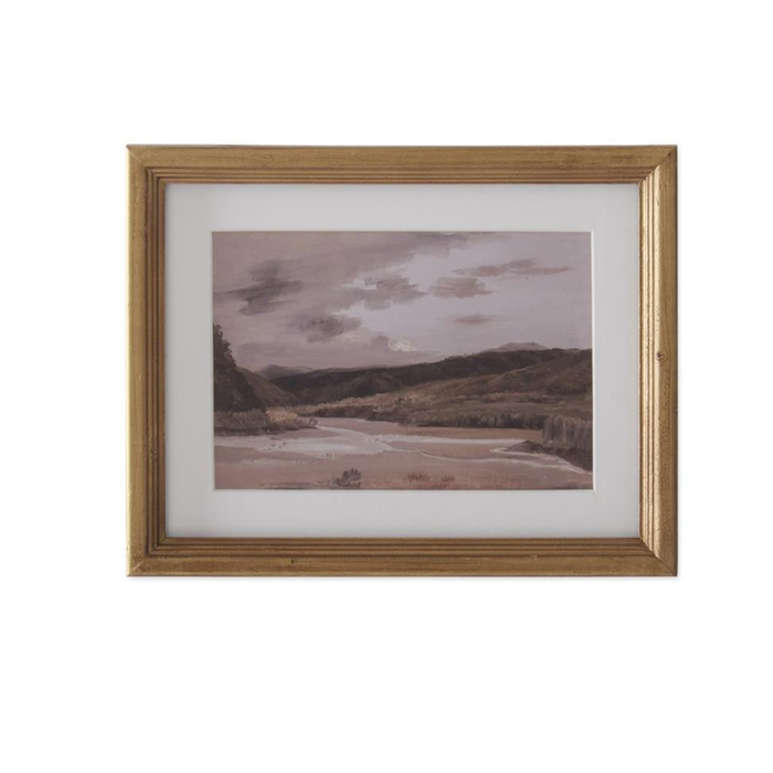 Gold Framed Landscape - Madison's Niche