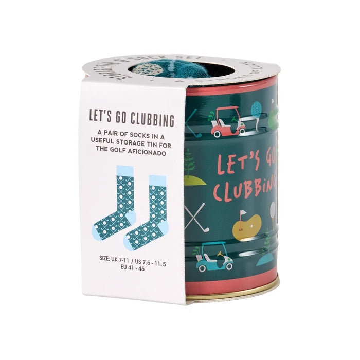 Golf Socks in A Tin - Madison's Niche