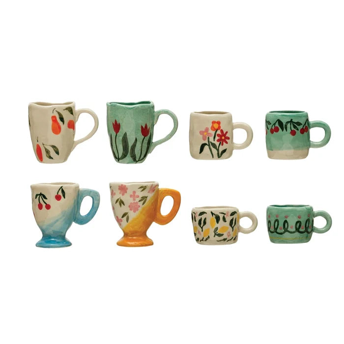 Hand-Painted Espresso Mug - Madison's Niche