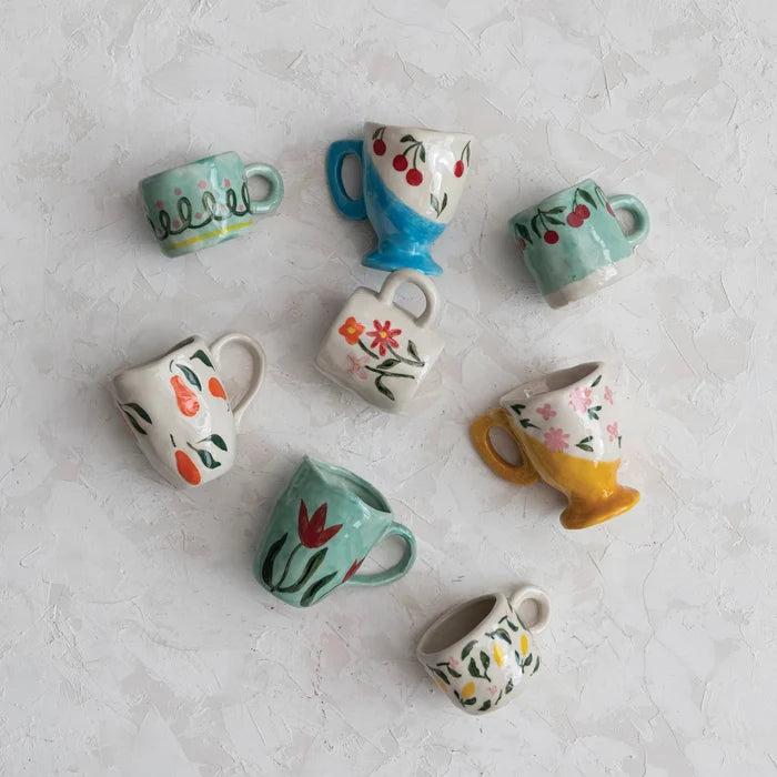 Hand-Painted Espresso Mug - Madison's Niche