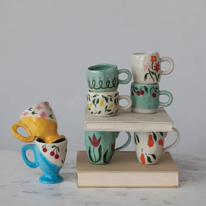 Hand-Painted Espresso Mug - Madison's Niche