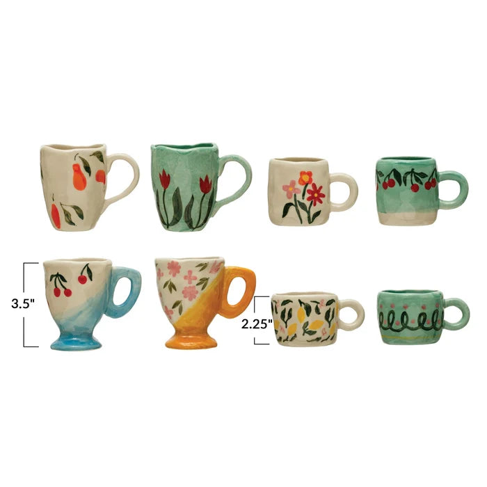 Hand-Painted Espresso Mug - Madison's Niche