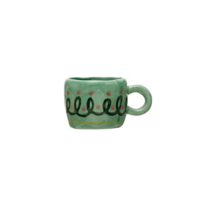 Hand-Painted Espresso Mug - Madison's Niche