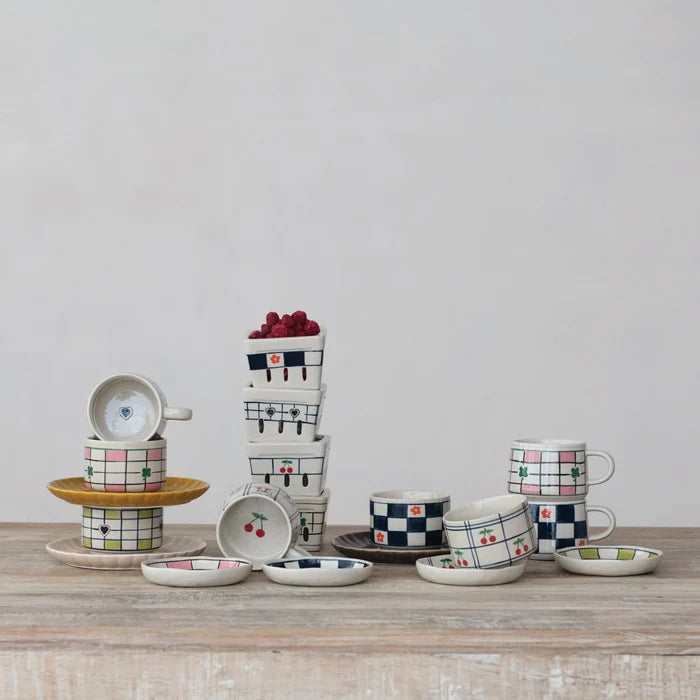 Hand-Painted Mug with Pattern - Madison's Niche