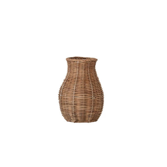 Hand-Woven Rattan Vase - Madison's Niche