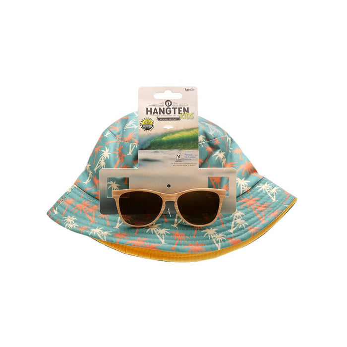 Hangten Kids: Kids Sunglasses with Hat Combo Set