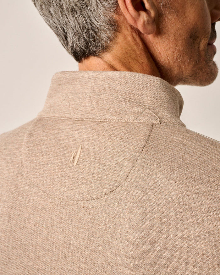 Hanks 1/4 Zip Sweater in Hazelnut - Madison's Niche