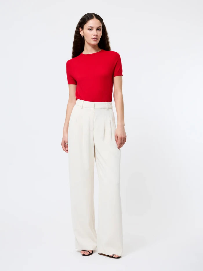 Harry Suiting Trousers in Classic Cream - Madison's Niche