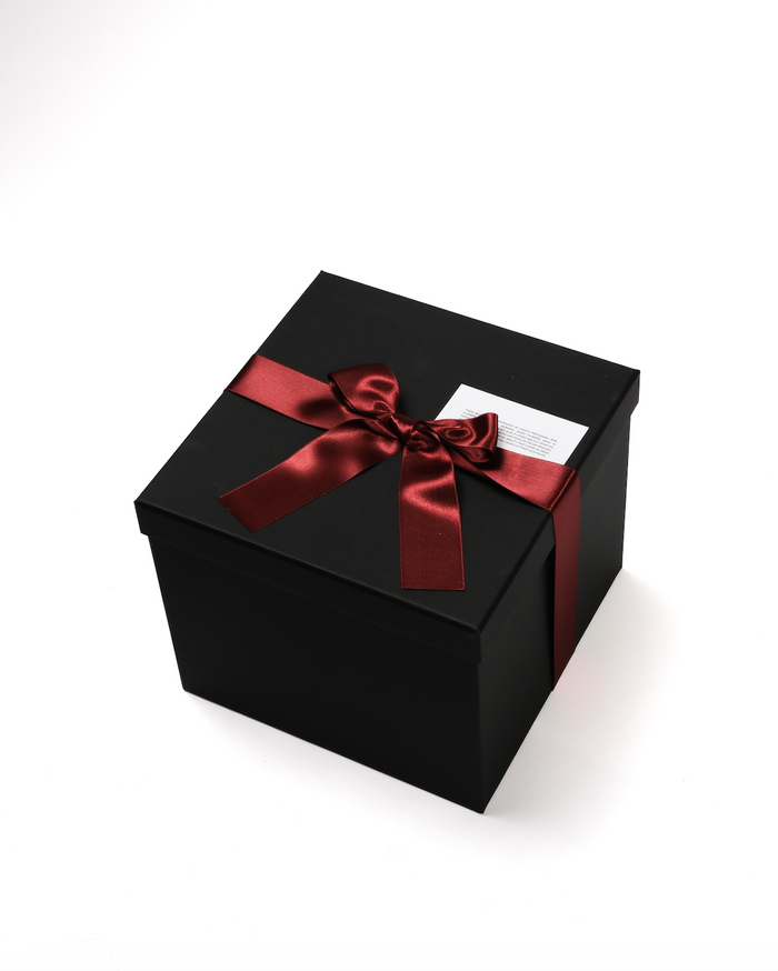 Hat Box - Burgundy