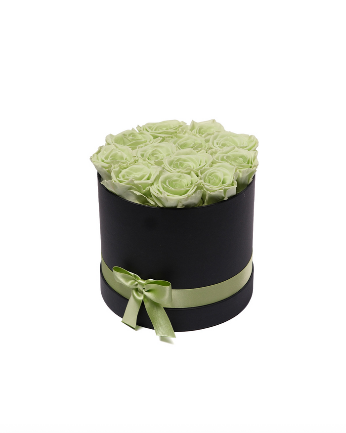 Hat Box - Lime Green