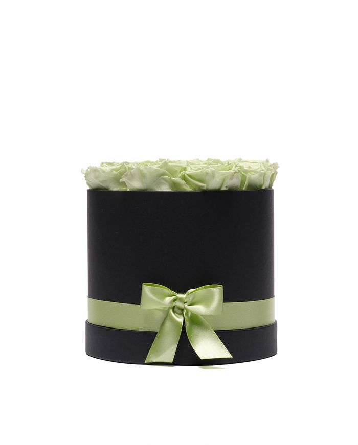 Hat Box - Lime Green