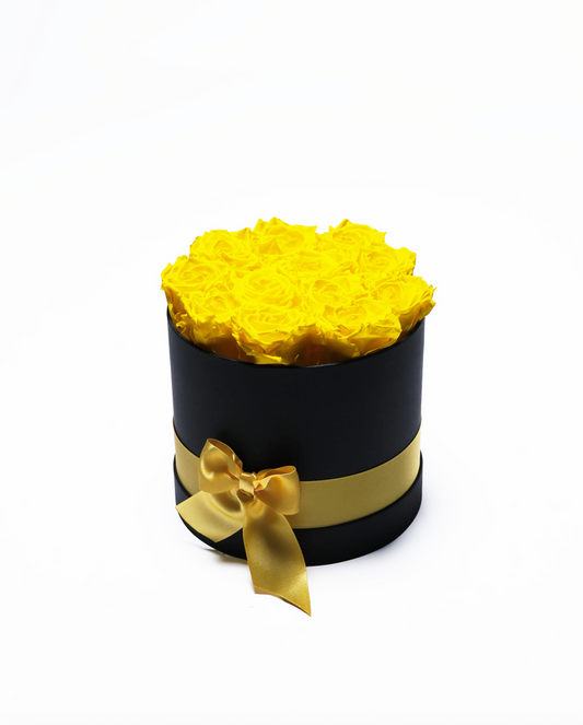 Hat Box - Yellow