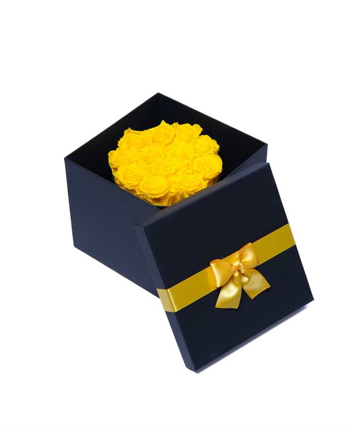 Hat Box - Yellow