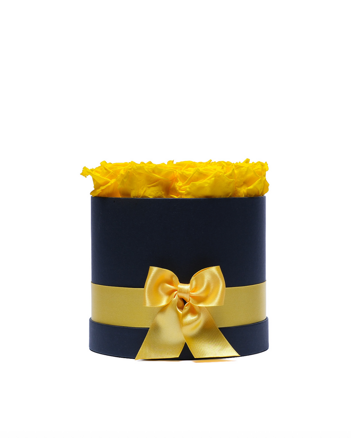 Hat Box - Yellow