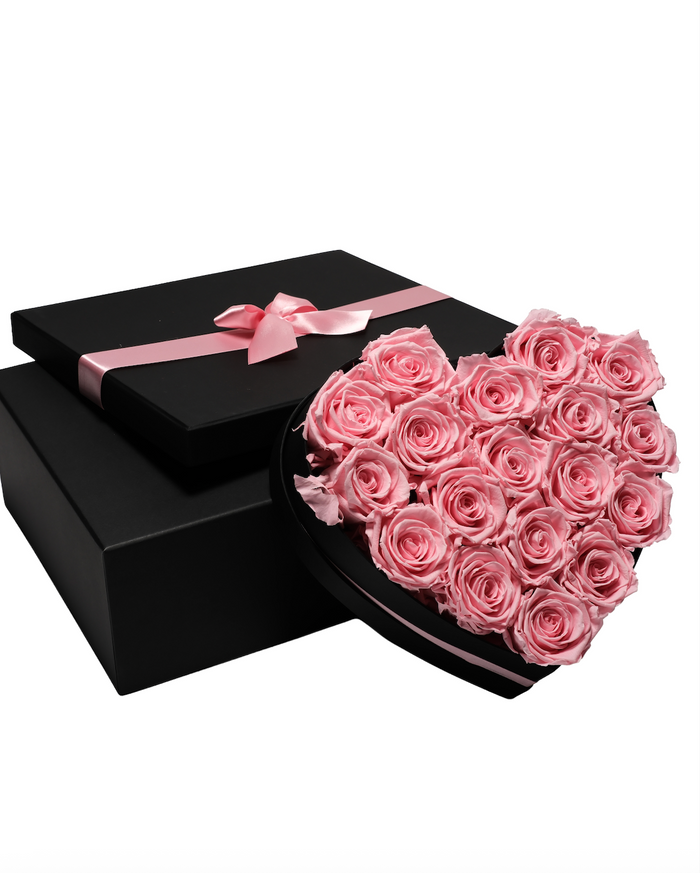 Heart Box - Baby Pink