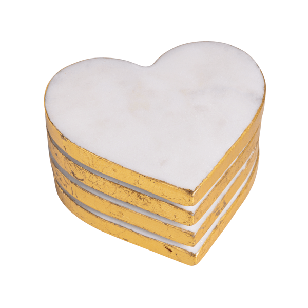 Heart Coaster Set - Madison's Niche