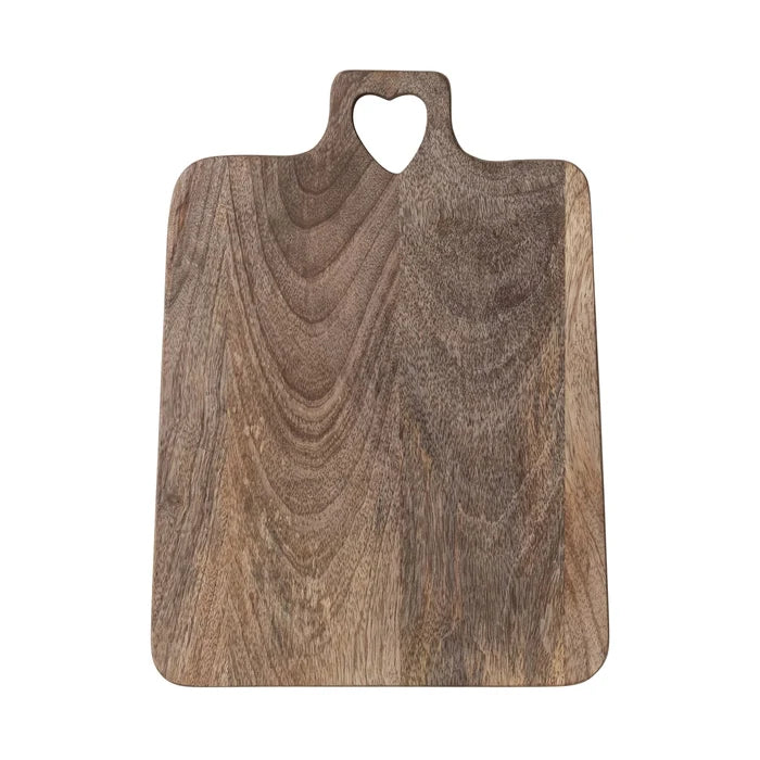 Heart Cut-Out Handle Wood Board - Madison's Niche