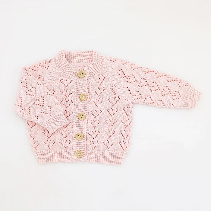 Heart Lace Cardigan - Madison's Niche