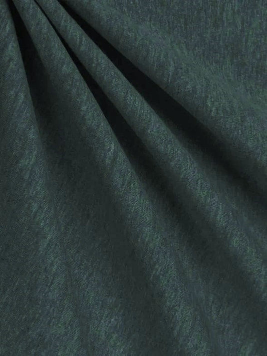 Heather Charcoal Heavy Interlock Poly Cotton Fabric.