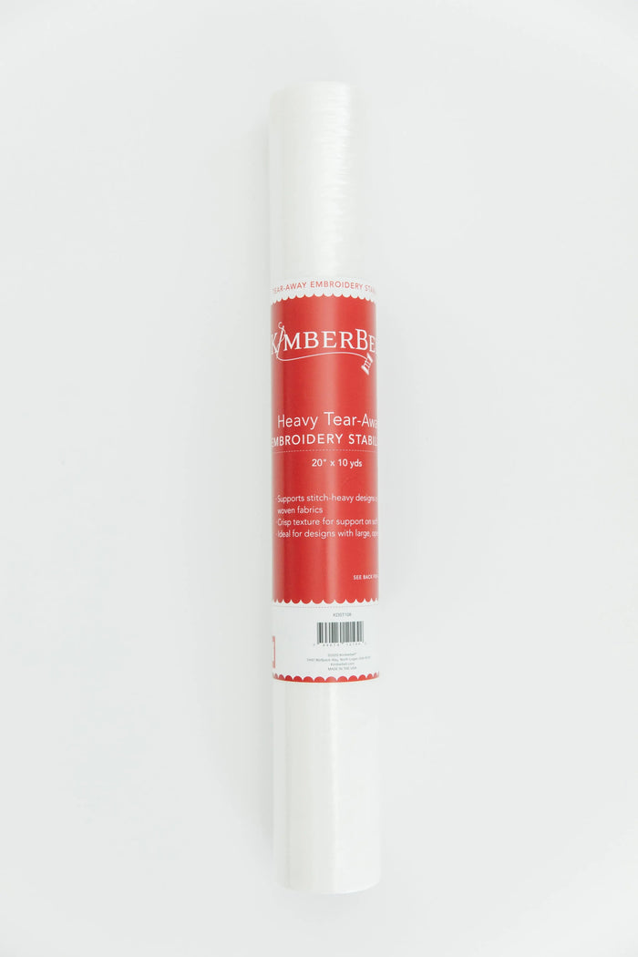 Heavy Tear-away Stabilizer 20in x 10yd