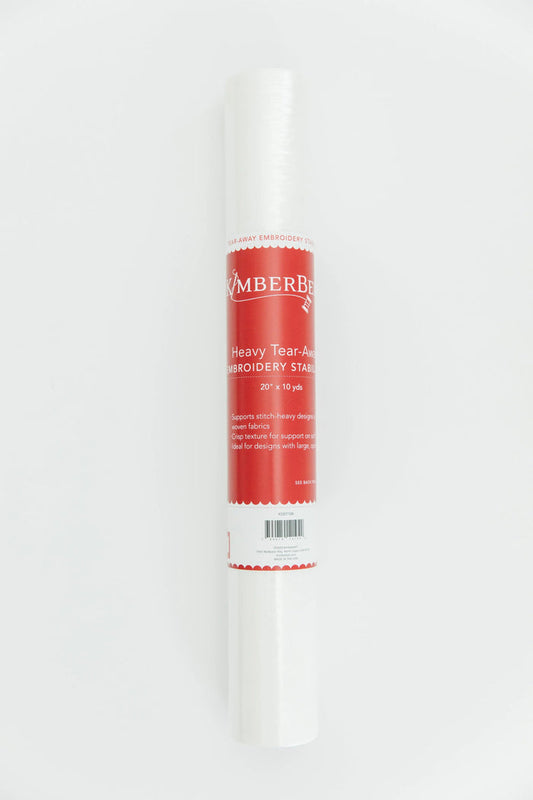 Heavy Tear-away Stabilizer 20in x 10yd
