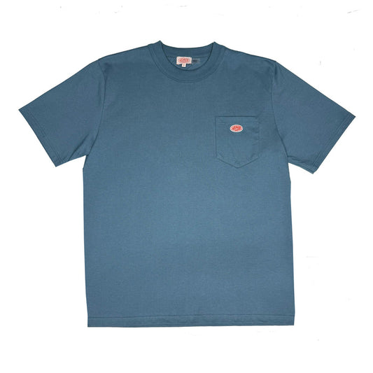 Heritage Pocket T Shirt - Bluefin