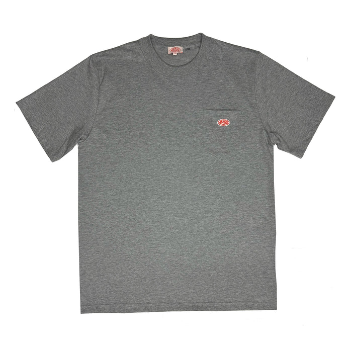 Heritage Pocket T Shirt - Misty Light Grey