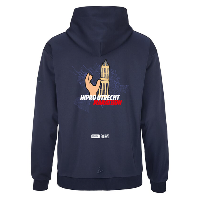 HiPRO Utrecht Marathon - Craft Hoodie navy