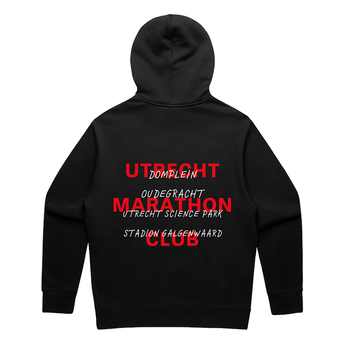 HiPRO Utrecht Marathon Club - Hoodie black