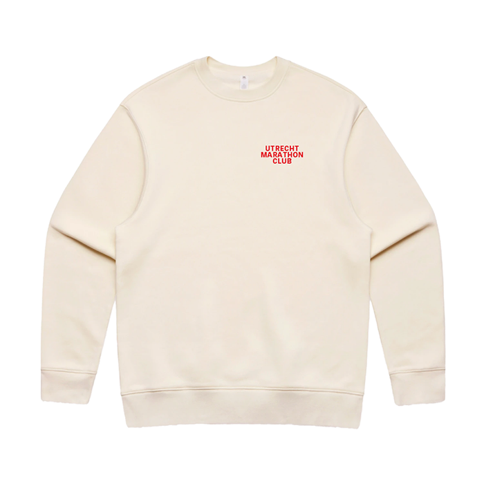 HiPRO Utrecht Marathon Club - Sweater ecru