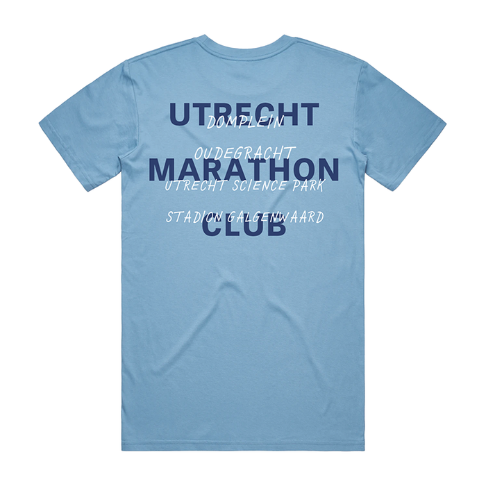 HiPRO Utrecht Marathon Club - T-shirt blue
