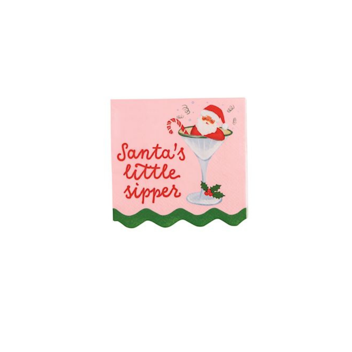 Holiday Bar Napkin