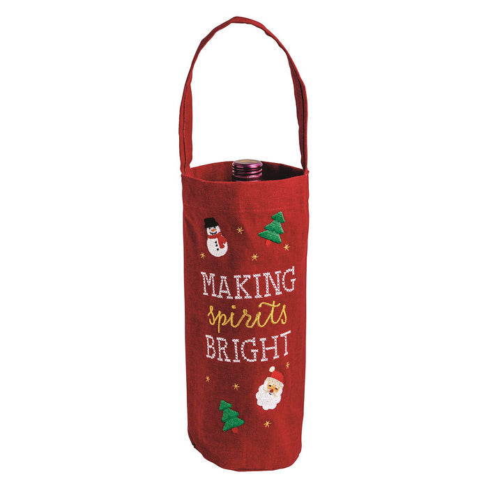 Holiday Wine Bag