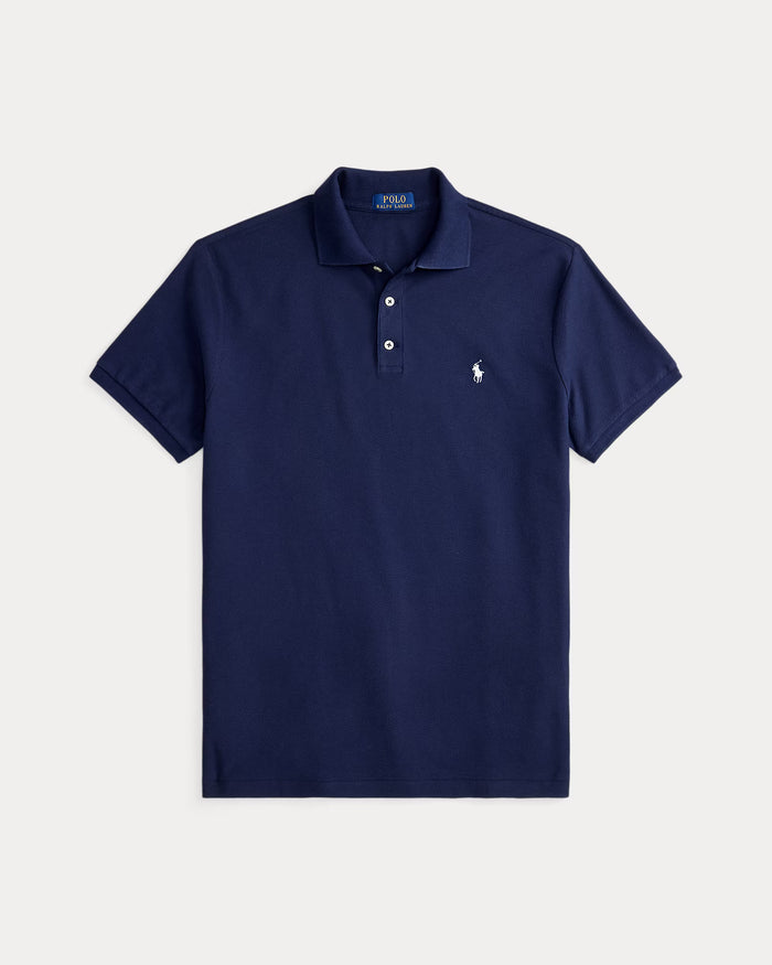 Honeycomb Polo in Cruise Navy