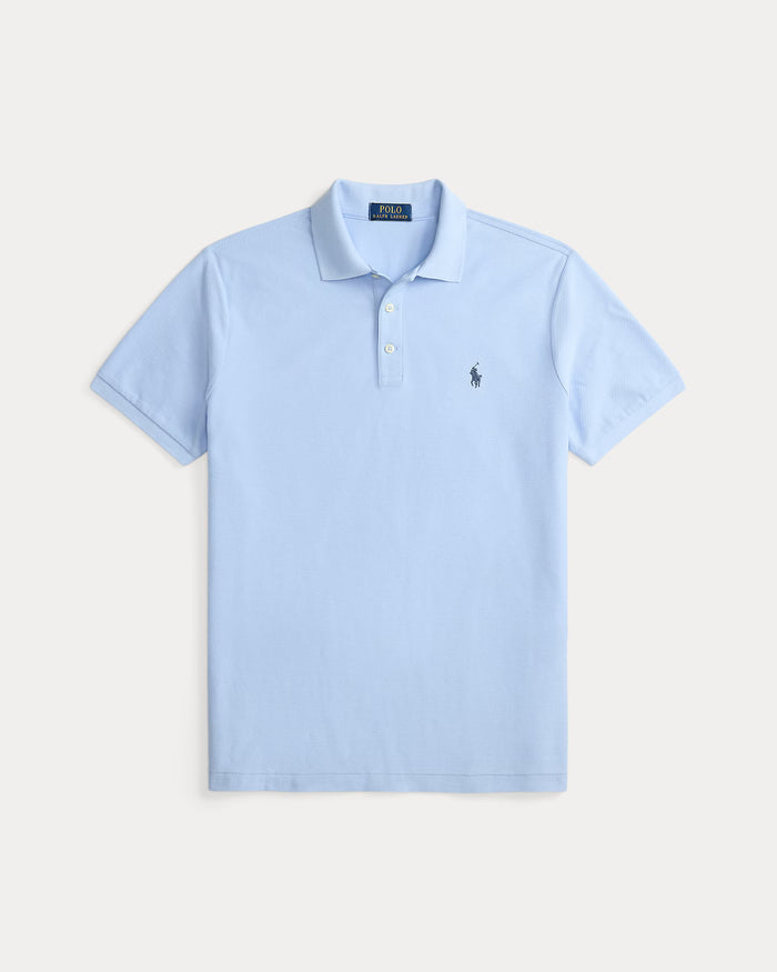 Honeycomb Polo in Office Blue - Madison's Niche