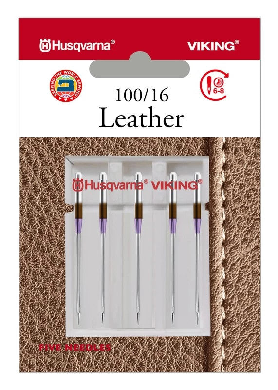 HUSQVARNA® VIKING® Leather Needles Size 100/16 5-Pack -- Product Image