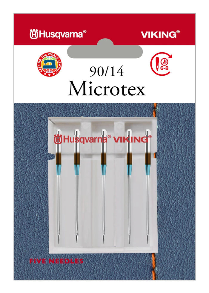HUSQVARNA® VIKING® Microtex Needles Size 90/14  5-Pack -- Product Image