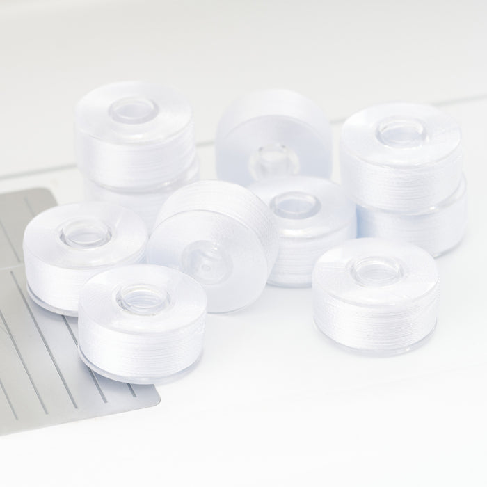 HUSQVARNA® VIKING® Premium Prewound White Bobbins -- Product Image