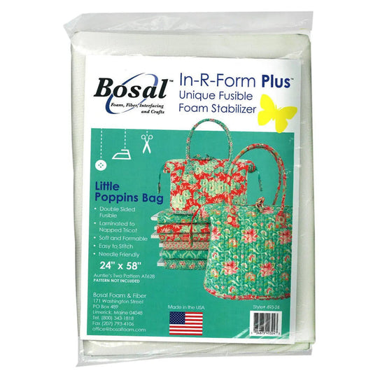 In R Form Double Sided Fusible Little Poppins Bag