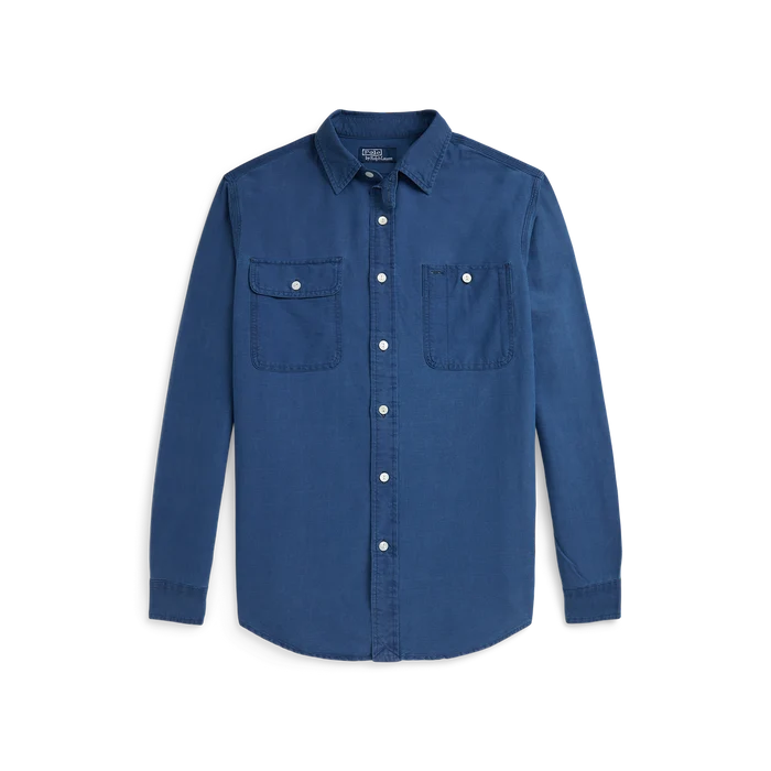 Indigo Dungaree Workshirt - Madison's Niche