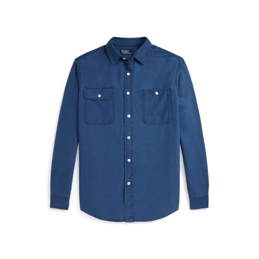 Indigo Dungaree Workshirt - Madison's Niche