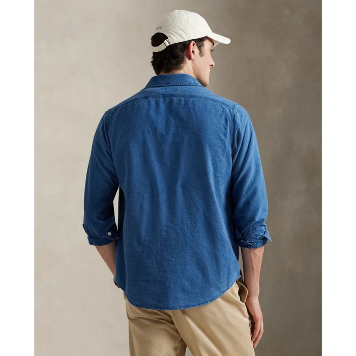 Indigo Dungaree Workshirt - Madison's Niche