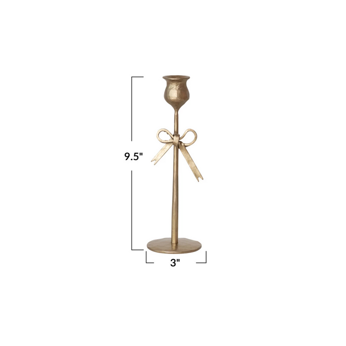 Iron Bow Taper Holder - Madison's Niche
