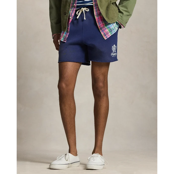 Island Fleece Pull On Short in Cobalt - Madison's Niche