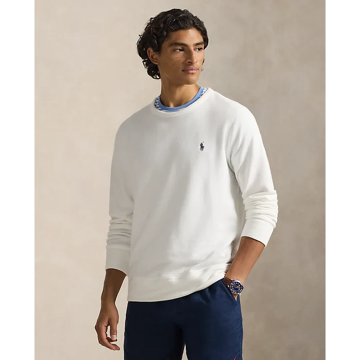 Island Terry Sweatshirt in White - Madison's Niche