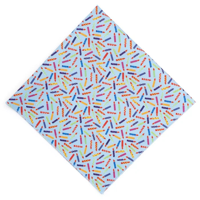It's My Birthday Bandana in Blue - Madison's Niche